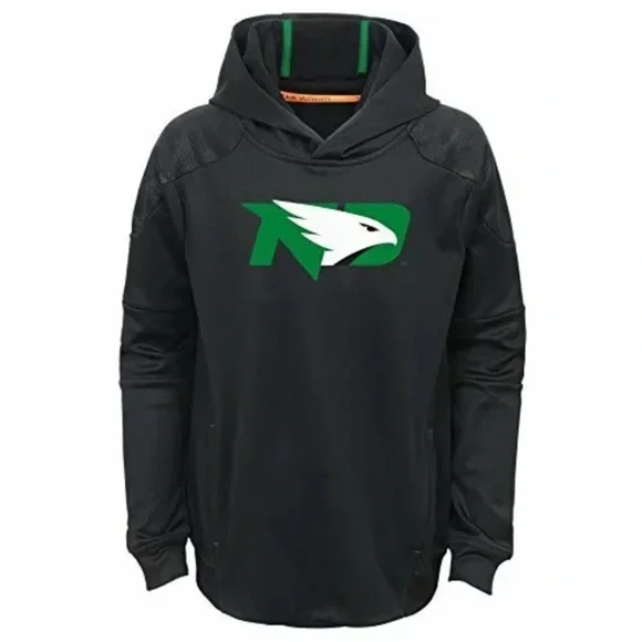 NWT [Gen2] North Dakota Hawks NCAA Activewear Sweatshirt Hoodie Youth Small (8) - Picture 2 of 12